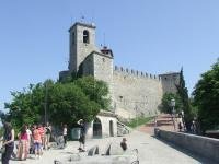 San Marino and Mount Titano by john booth