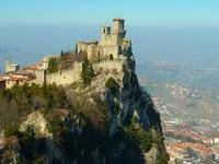 San Marino and Mount Titano by Clyde