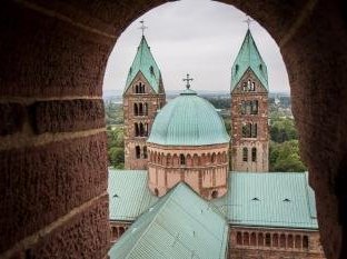 Speyer Cathedral by Michael Turtle