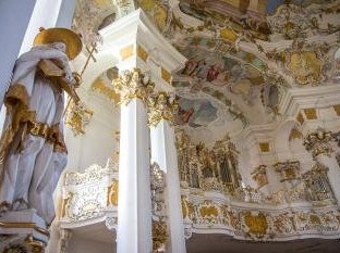 Pilgrimage Church of Wies by Michael Turtle