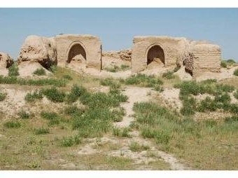 The Site of Ancient Town of Pyanjekent by Michael Novins
