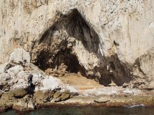 Gorham's Cave Complex by Hubert