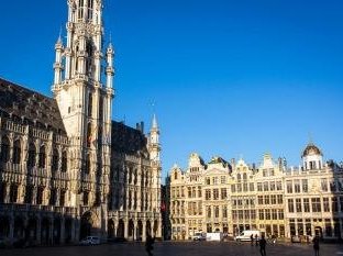 Grand Place, Brussels by Michael Turtle