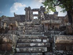 Preah Vihear Temple by Michael Turtle