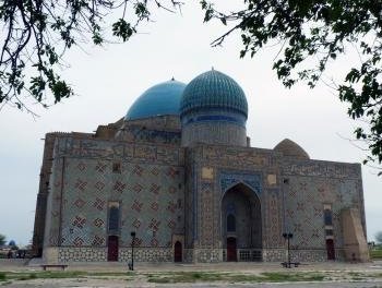 Mausoleum of Khoja Ahmed Yasawi by Solivagant