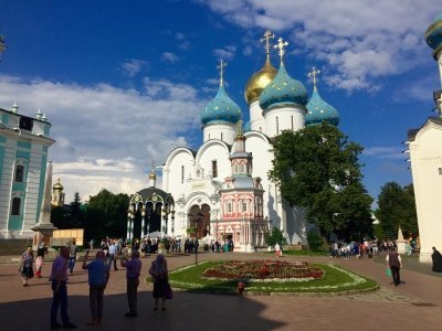 Trinity Sergius Lavra by Yuri Samozvanov