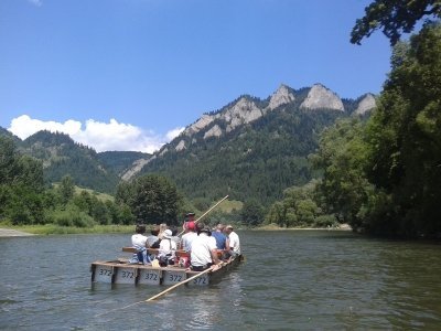 The Dunejec River Gorge in the Pieniny Mountains by Zoë Sheng