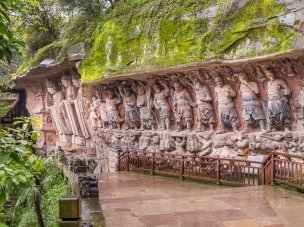 Dazu Rock Carvings by Christravelblog