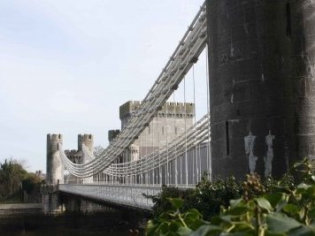 Menai + Conwy Bridges by Jakob Frenzel