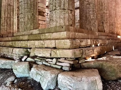 Temple of Apollo Epicurius at Bassae by Stanislaw Warwas