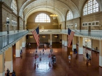 Ellis Island by Ilya Burlak