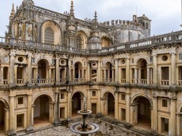 Convent of Christ in Tomar by Ilya Burlak