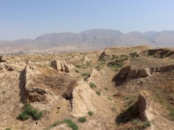 The Site of Ancient Town of Pyanjekent by Walter