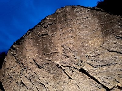 Rock Drawings in Valcamonica by LaVale
