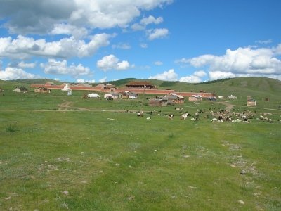 Amarbayasgalant monastery by Ammon Watkins