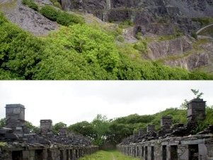 The Slate Landscape of Northwest Wales by Hubert
