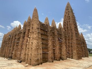 Sudanese style mosques by Thomas Buechler