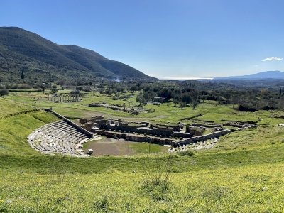Archaeological site of Ancient Messene by Ammon Watkins