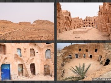 Habitat troglodytique et le monde des ksour du Sud by Svein Elias