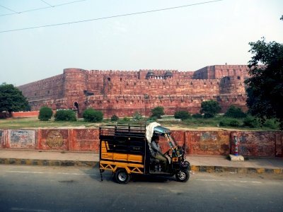 Agra Fort by Jean Lecaillon