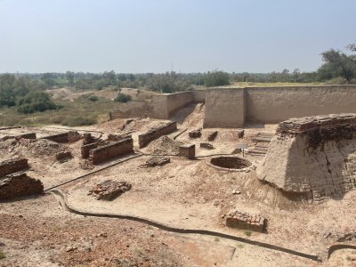Archaeological Site of Harappa by Thomas Buechler