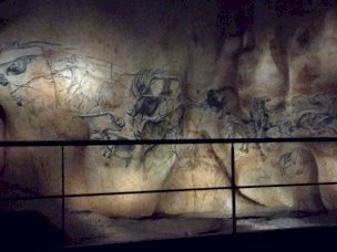 Decorated cave of Pont d'Arc by Jakob Frenzel