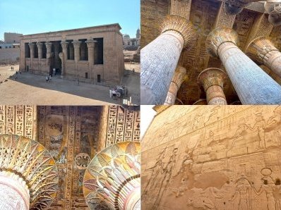 Pharaonic temples in Upper Egypt by Wojciech Fedoruk