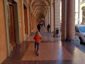 The Porticoes of Bologna by Jakob Frenzel