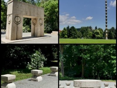 Brâncusi Monumental Ensemble of Târgu Jiu by Clyde