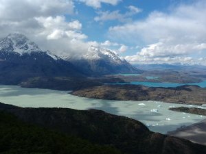 Torres del Paine and Bernardo O'Higgins National P by Dennis Nicklaus