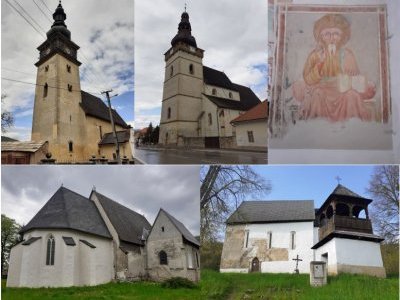Gemer and Abov churches by Jarek Pokrzywnicki