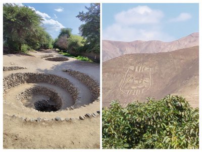 Nasca Aqueducts by Dennis Nicklaus