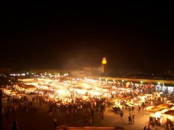 Medina of Marrakesh by Ian Cade