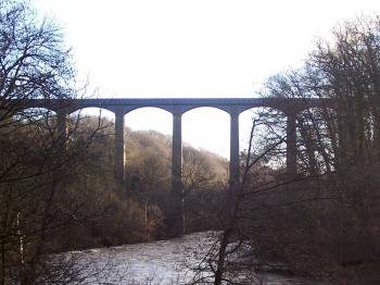 Pontcysyllte Aqueduct and Canal by Ian Cade
