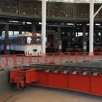 Locomotive depot of the Temuco Railroad Station
