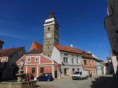 Renaissance Houses at Slavonice by Roman Bruehwiler