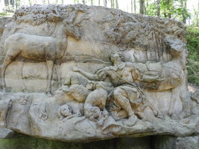 The Betlém Rock Sculptures near Kuks by Roman Bruehwiler