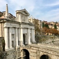 The city of Bergamo