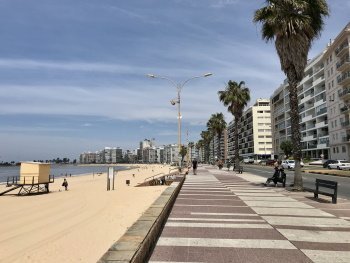 La Rambla de la Cité de Montevideo by Stanislaw Warwas