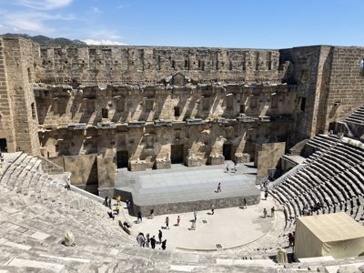 The Theatre and Aqueducts of the Ancient City of A by Els Slots