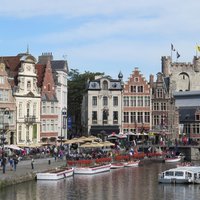 Le noyau historique médiéval de Gand