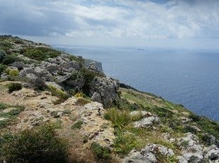 Coastal Cliffs by Nan