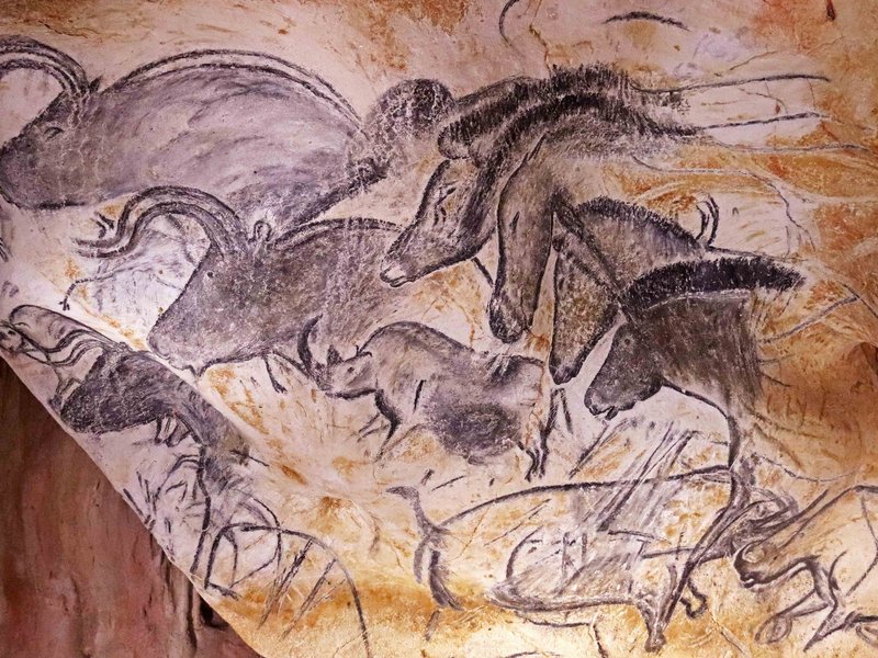 Decorated cave of Pont d'Arc by Luis Filipe Gaspar