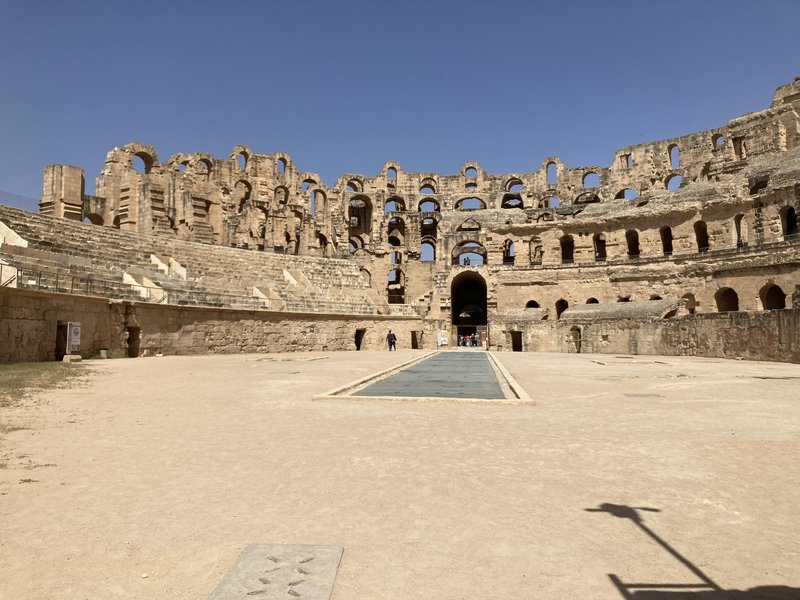 Amphitheater of El Jem by Jonas Kremer