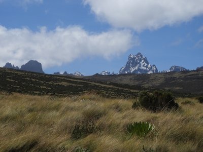 Mount Kenya by Roman Bruehwiler