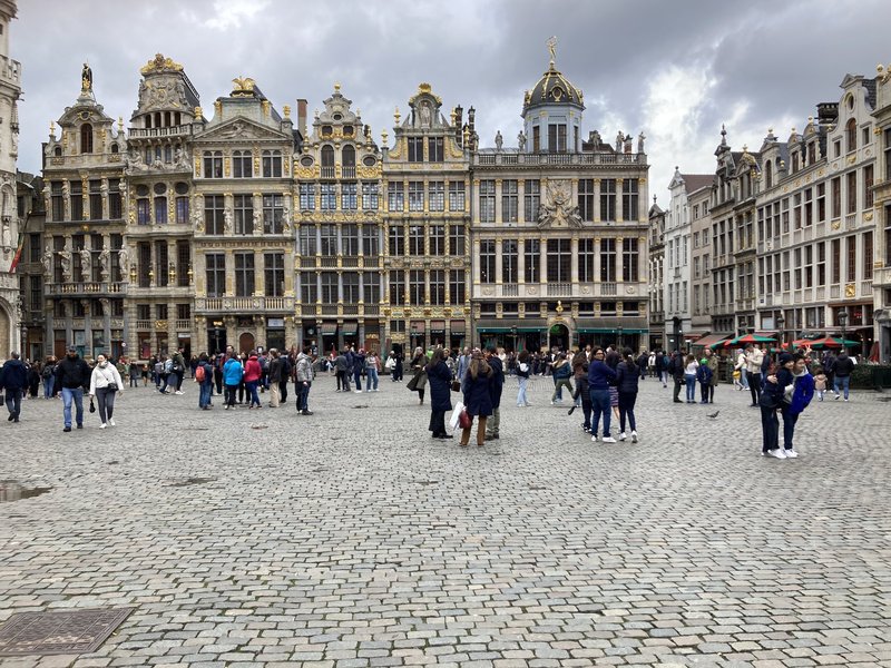 Grand Place, Brussels by Els Slots
